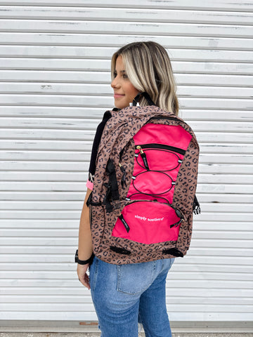 Simply Southern Laptop Backpack - Leopard