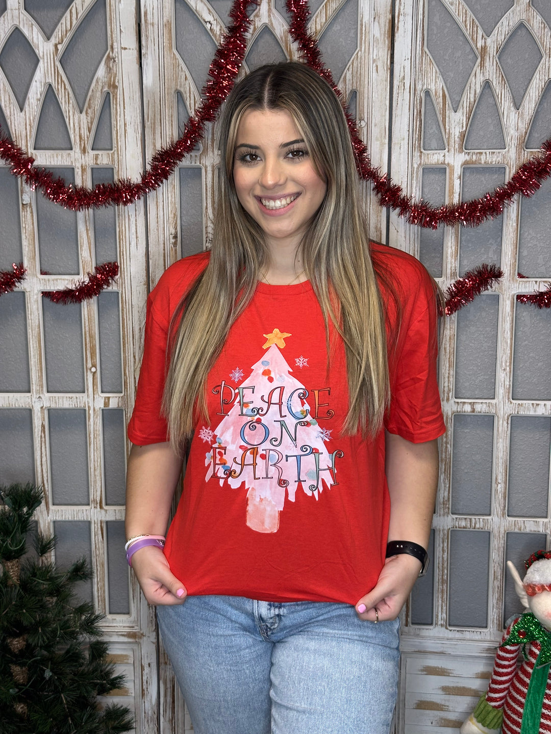 Peace on Earth in Red