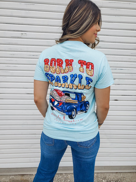 Simply Southern Born To Sparkle T-Shirt