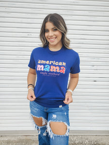 Simply Southern USA American Mama T-Shirt