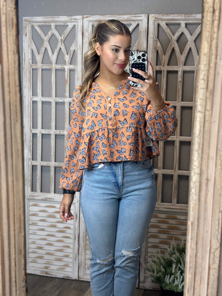 Bella Butterfly Blouse