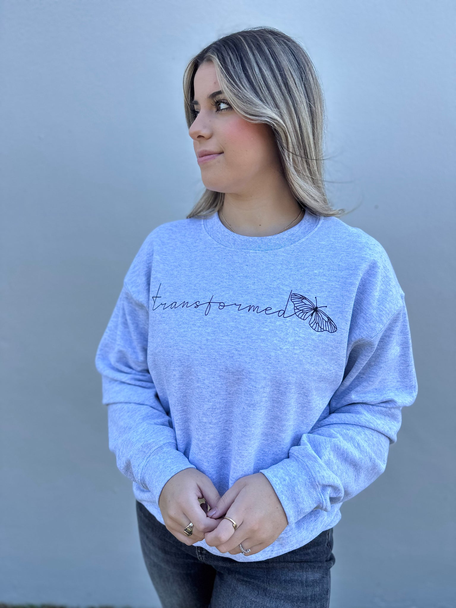 Transformed Crew Neck Sweatshirt