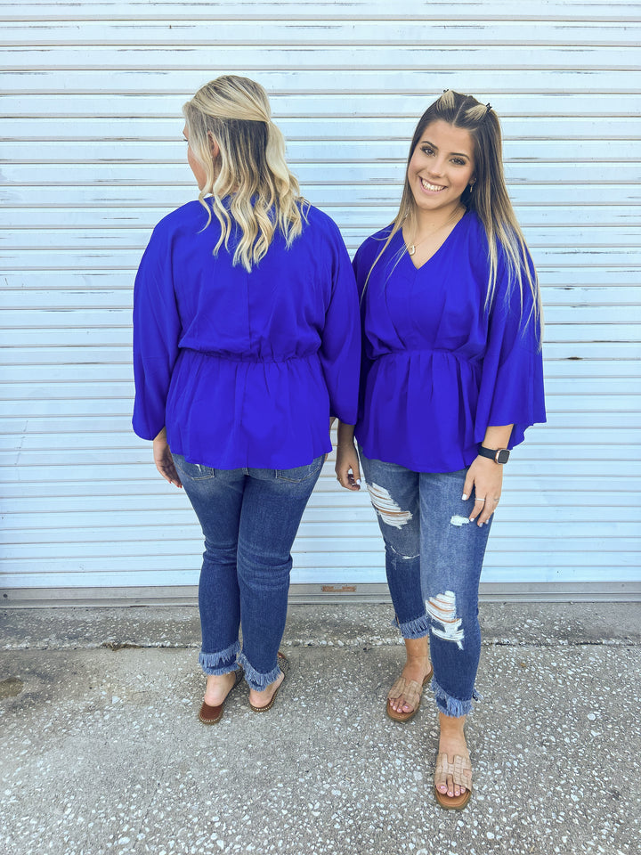 Bia Blue Bouse