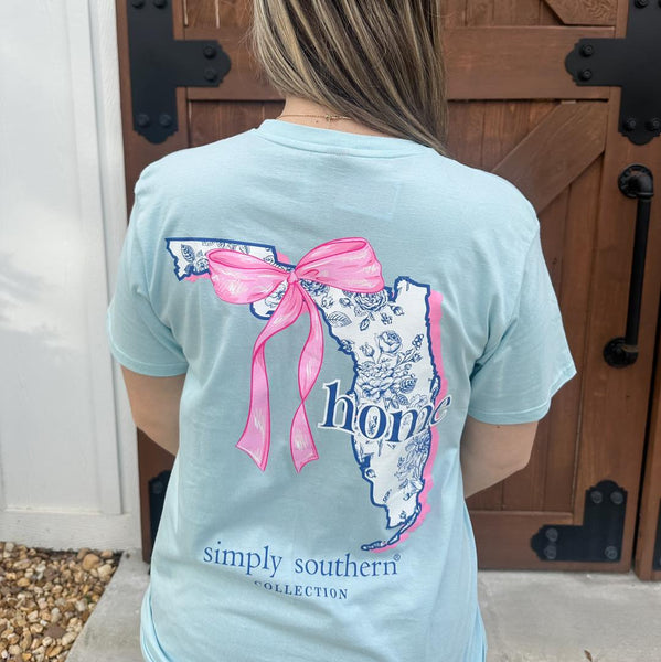 Pink Bow Home (Florida) T-Shirt