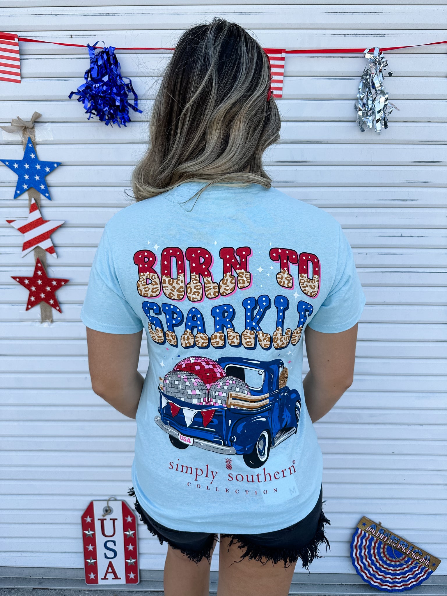 Simply Southern Born To Sparkle T-Shirt