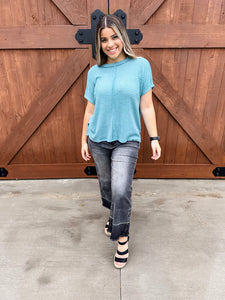 Truly Teal Zenana Top