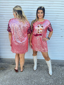 Glitter, Shimmer, and Shine Boot Scootin' Good Time Dress