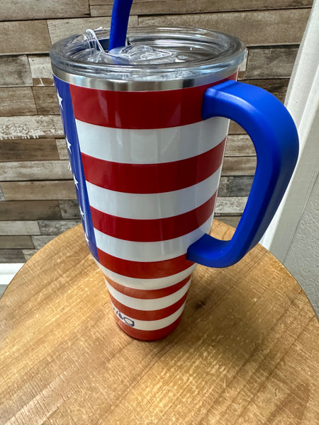 American Flag 40oz Mega Swig