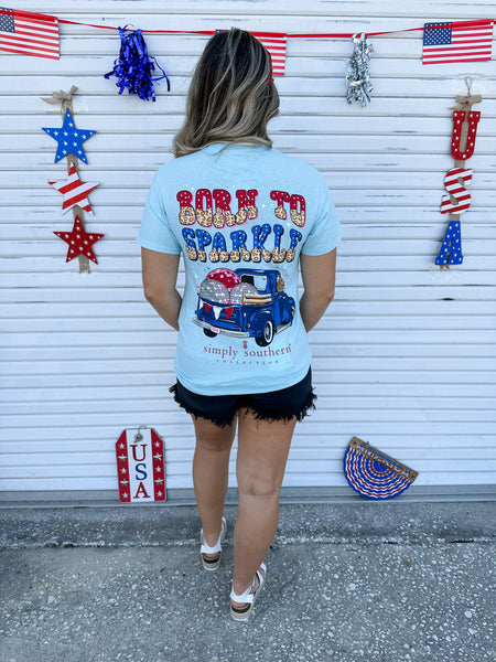 Simply Southern Born To Sparkle T-Shirt