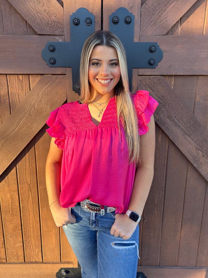 Pretty Pink Blouse