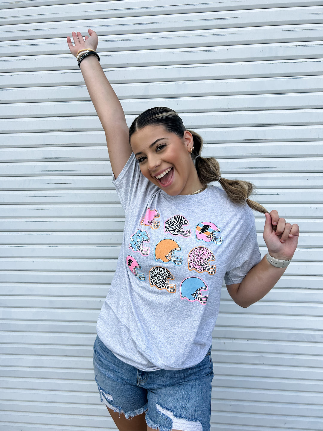 Happy Helmets Graphic T-Shirt