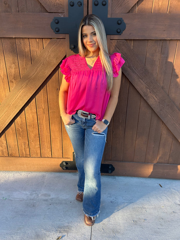 Pretty Pink Blouse