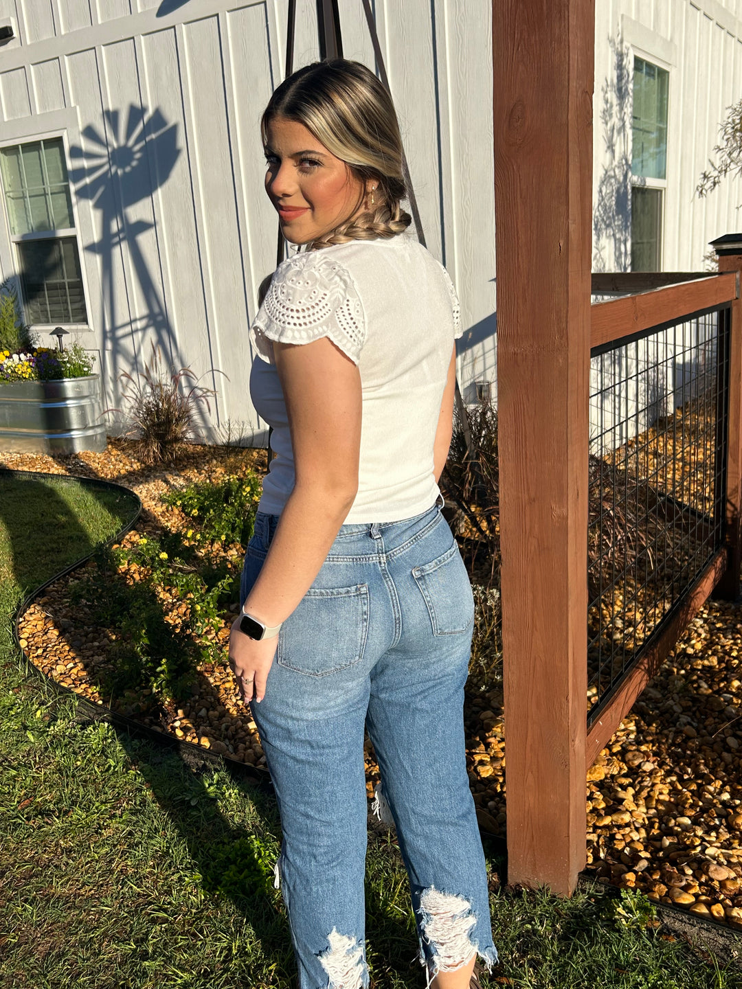 Wendy White Top
