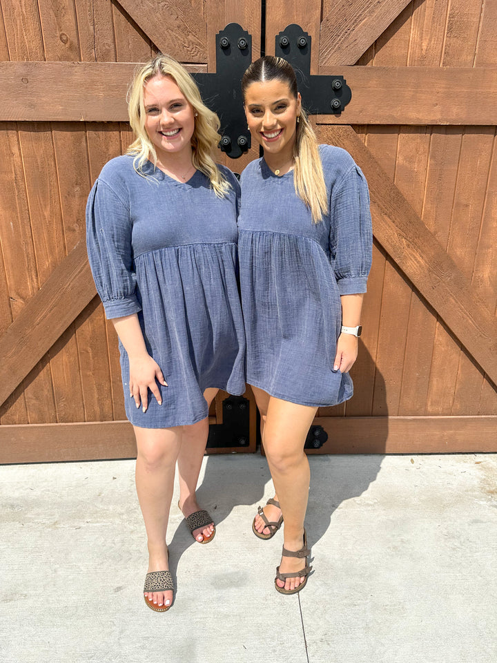 Simply Southern Indigo Dress