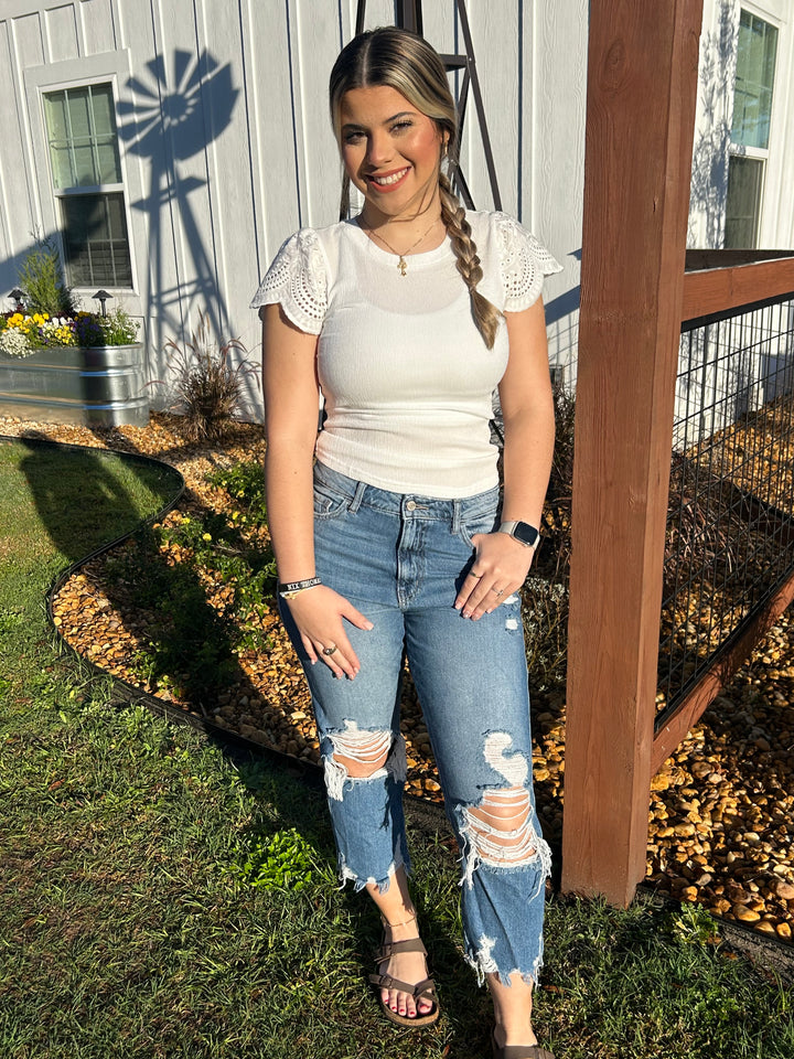 Wendy White Top