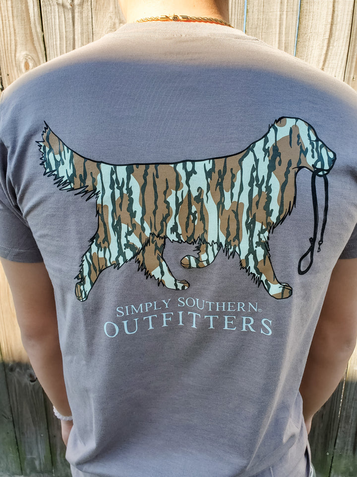 Mens Tree Camo Graphic T-Shirt