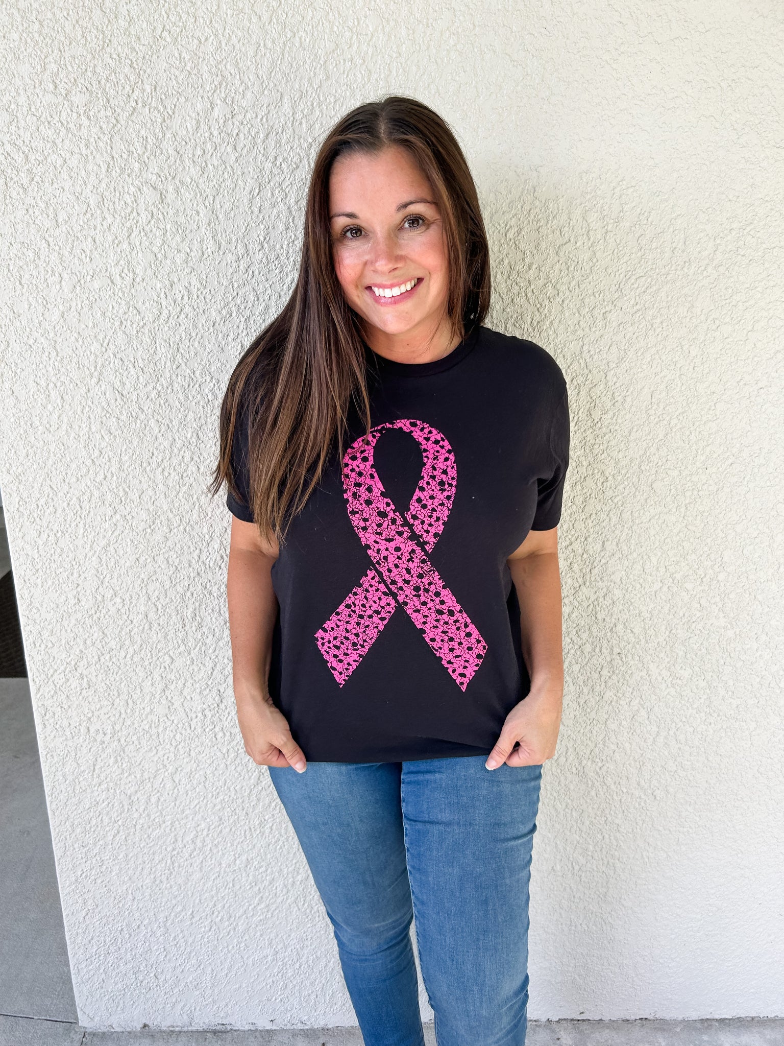 Spotted Pink Ribbon T-Shirt