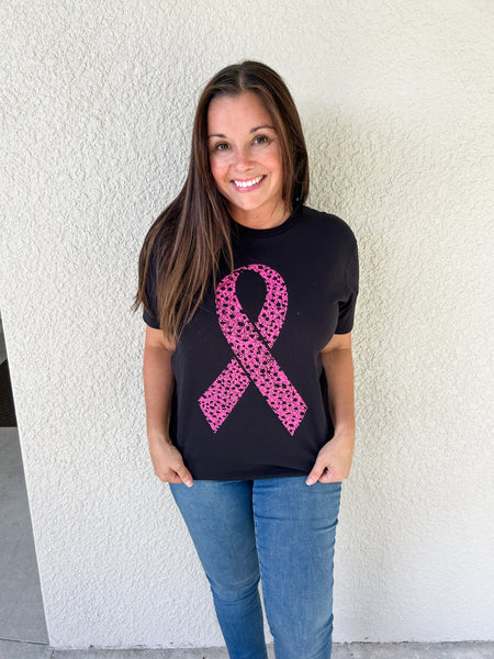 Spotted Pink Ribbon T-Shirt