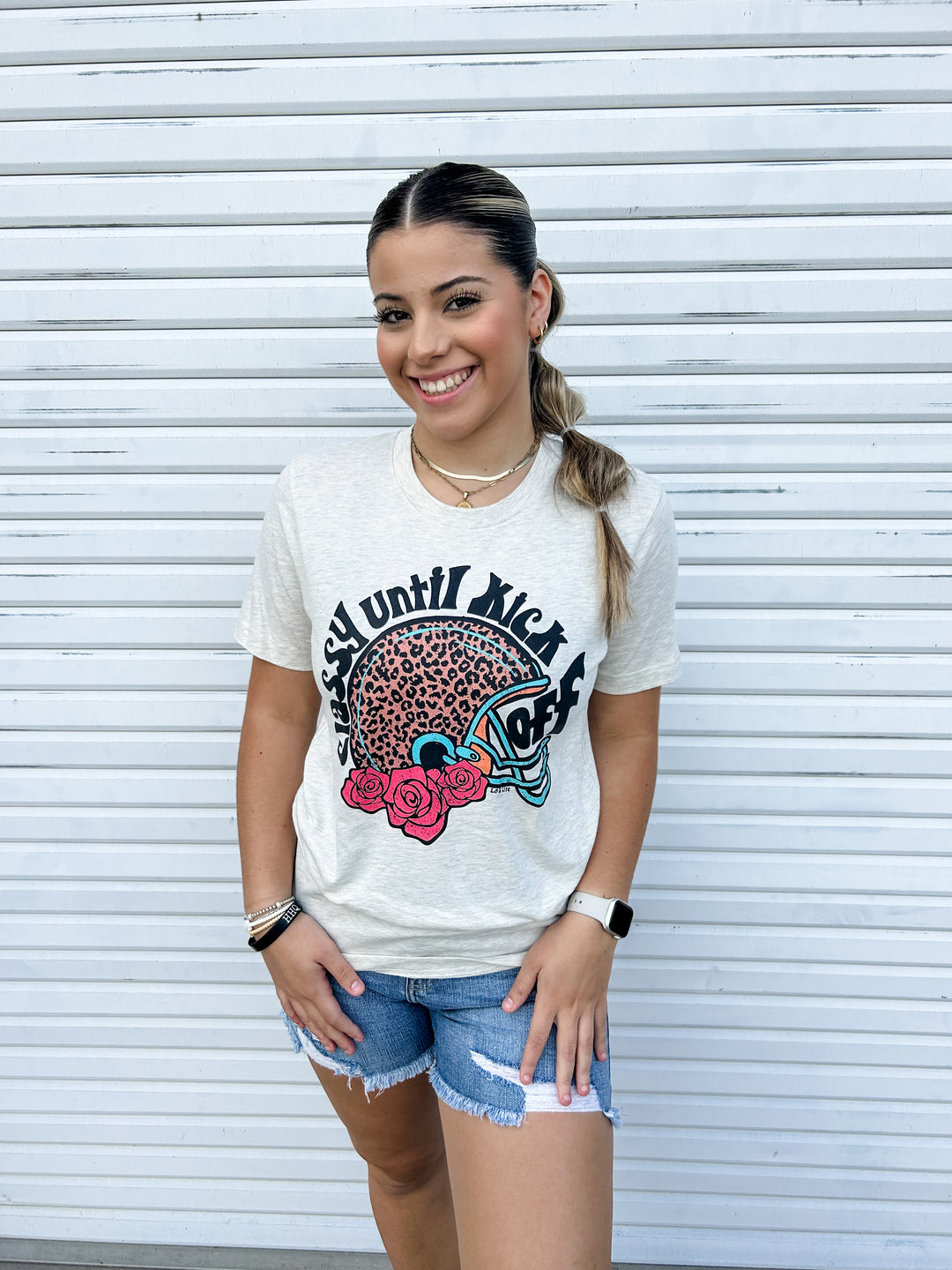 Classy Game Day Graphic T-Shirt