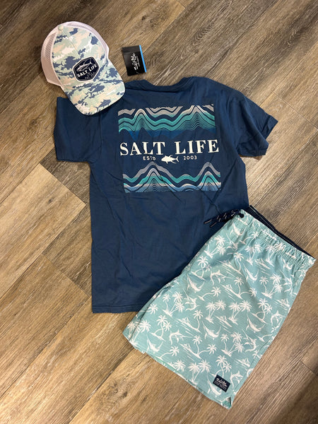 Salt Life Men's Marlin Terrain Boardshort