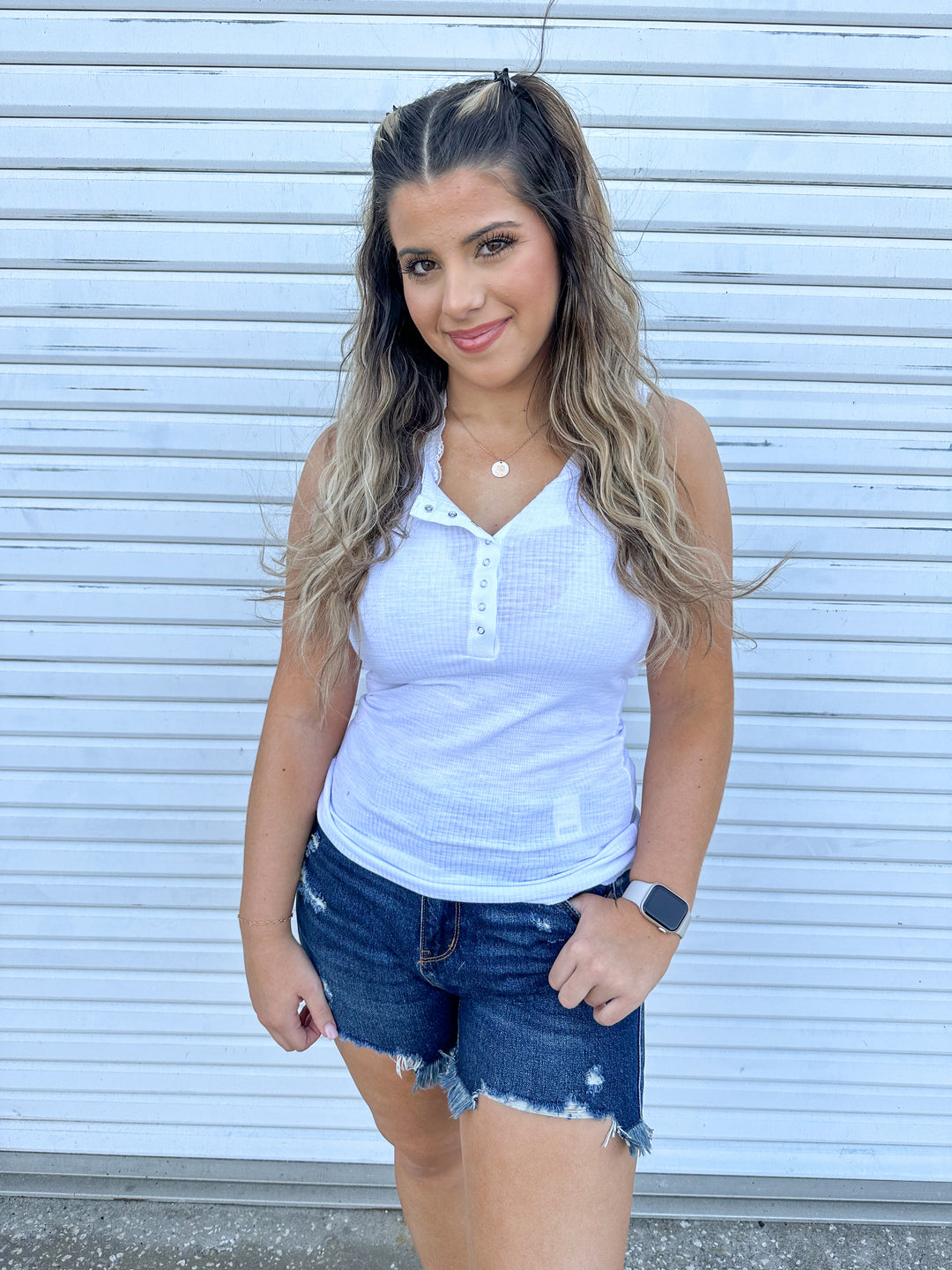 Winter White Tank