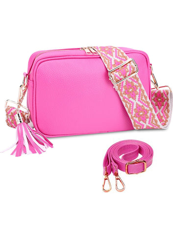 Simply Southern Cross Body - Hot Pink