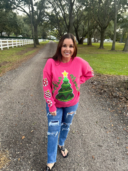 Rockin' Around Pullover Simply Southern