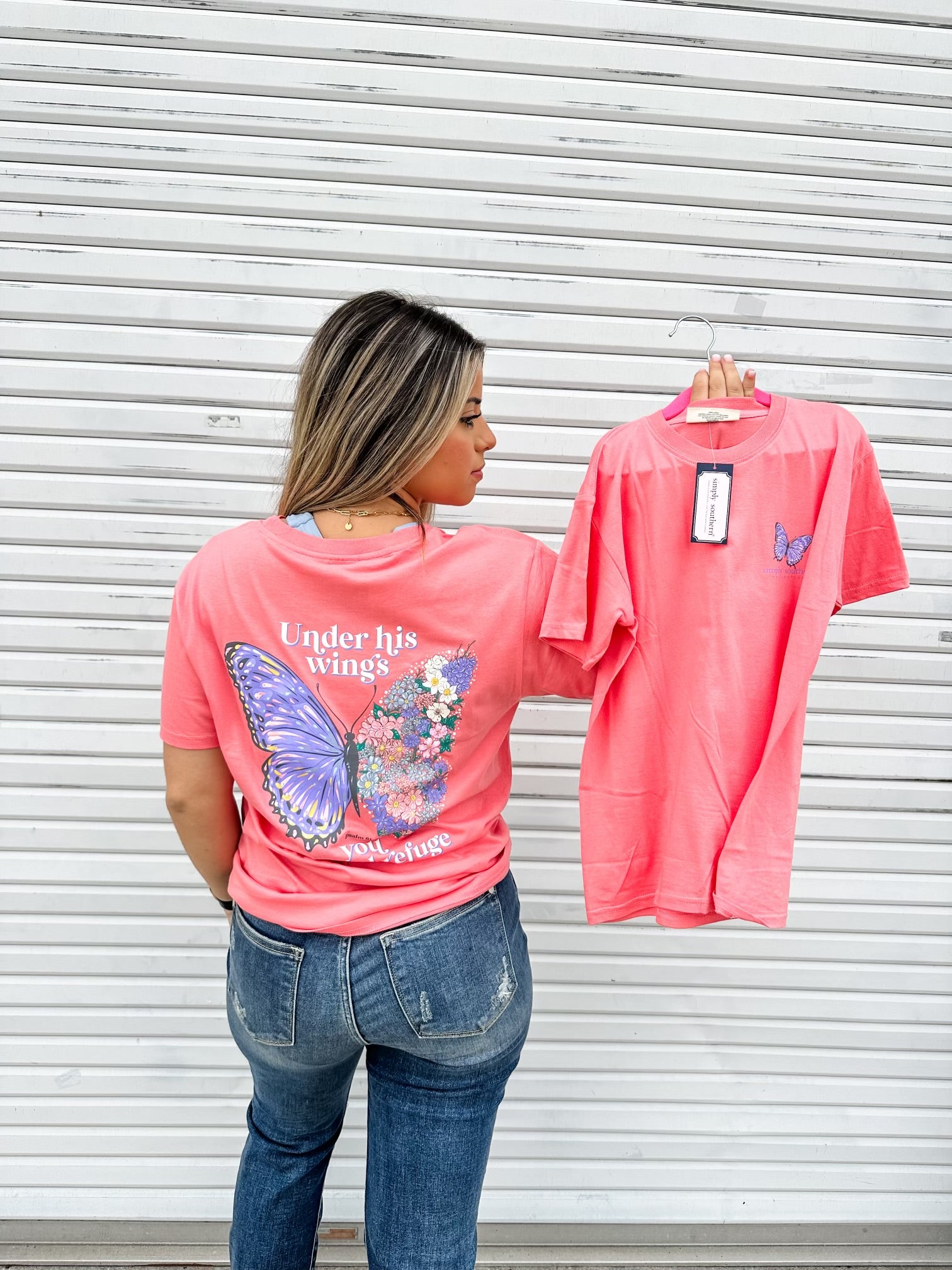 Simply Southern Under His Wings T-Shirt