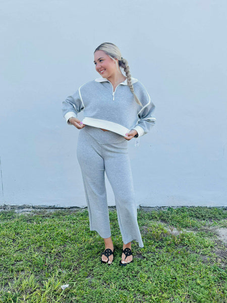 Simply Southern Cropped 1/4 Zip Pullover