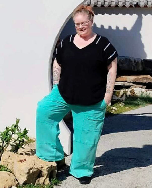 Vacation Vibes Turquoise Pants