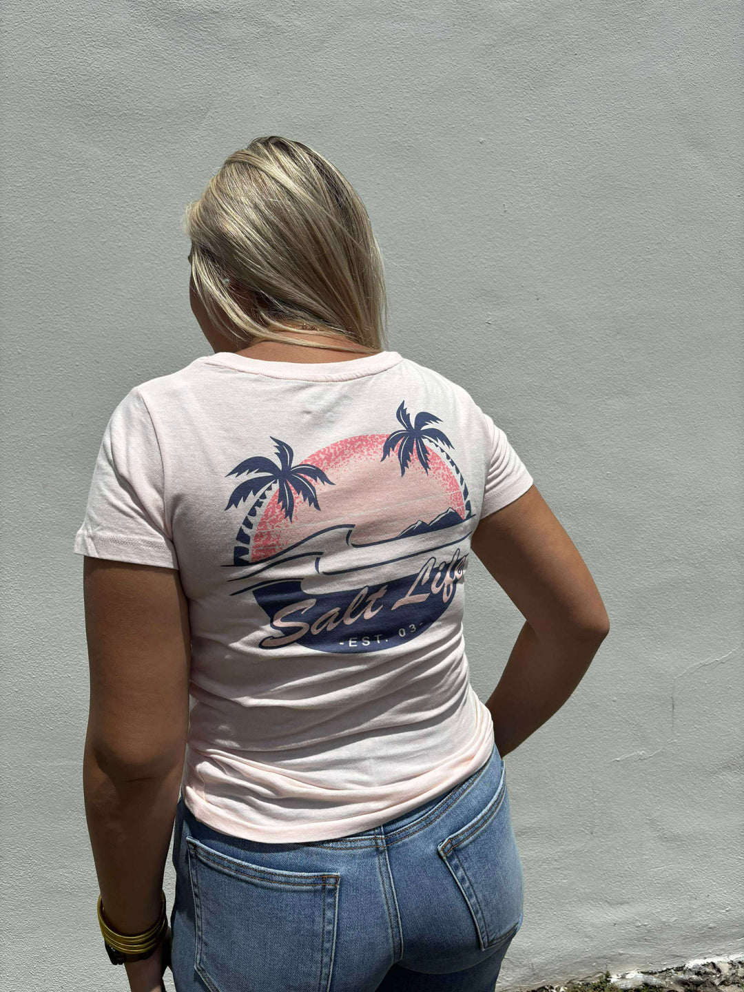 Beach Oasis Short Sleeved Salt Life Women&