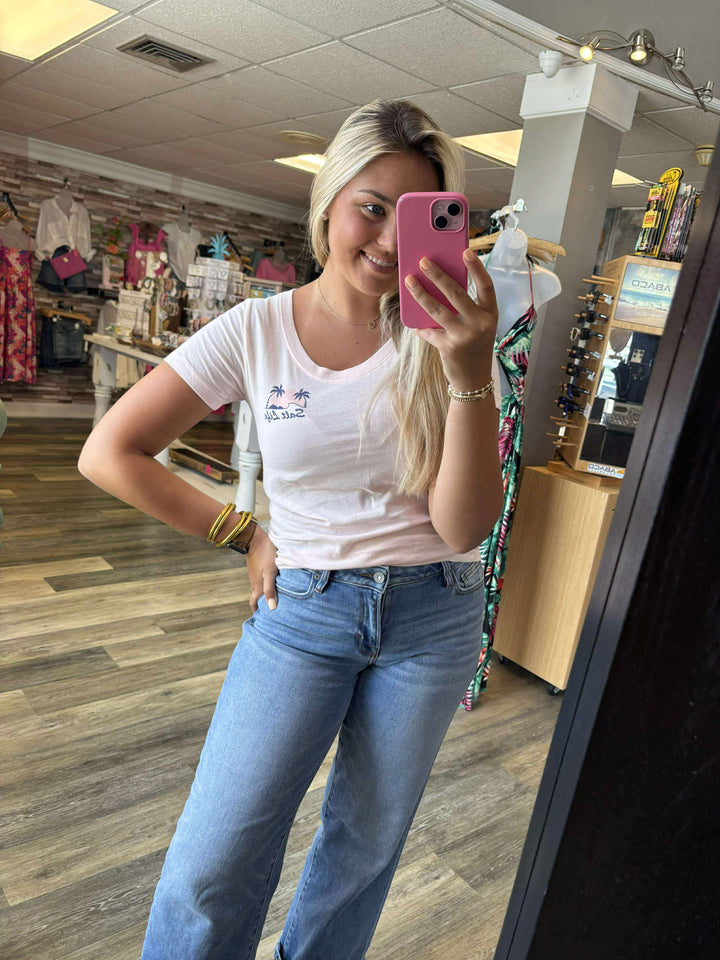 Beach Oasis Short Sleeved Salt Life Women&