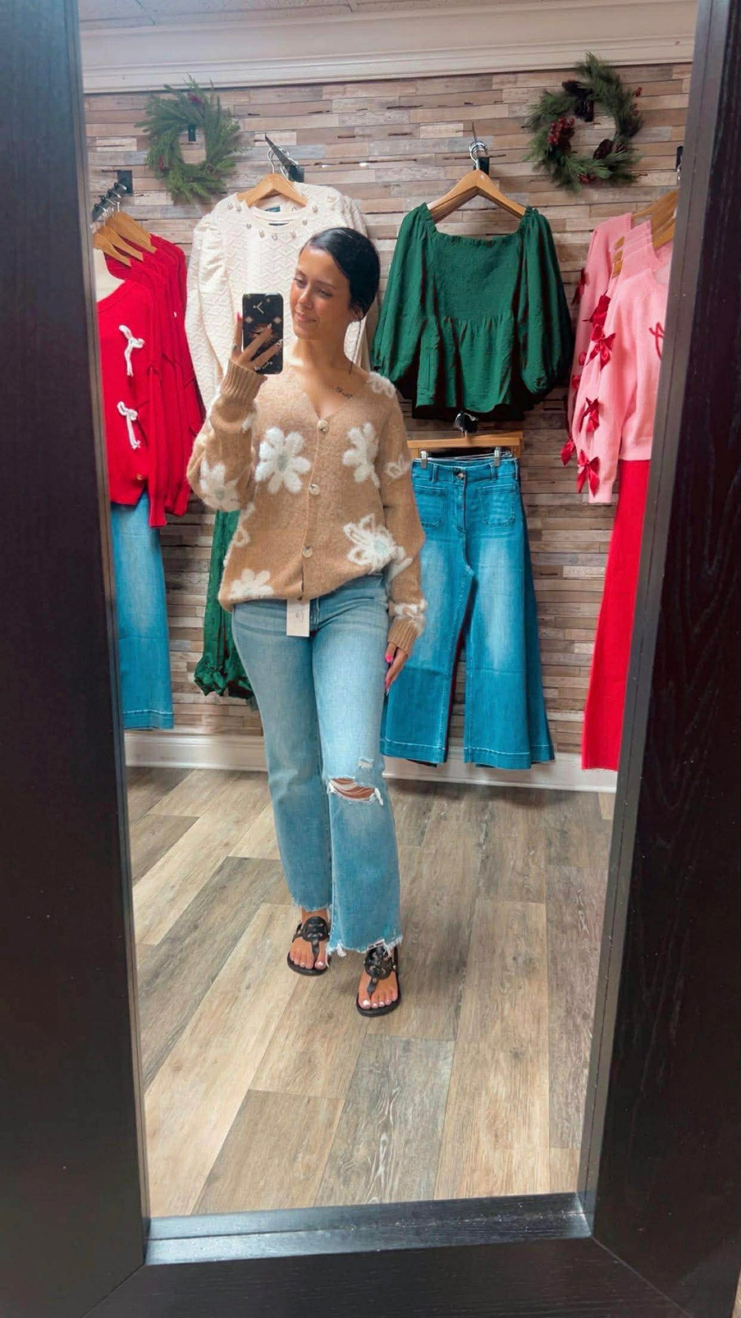 Modern Blooms Sweater
