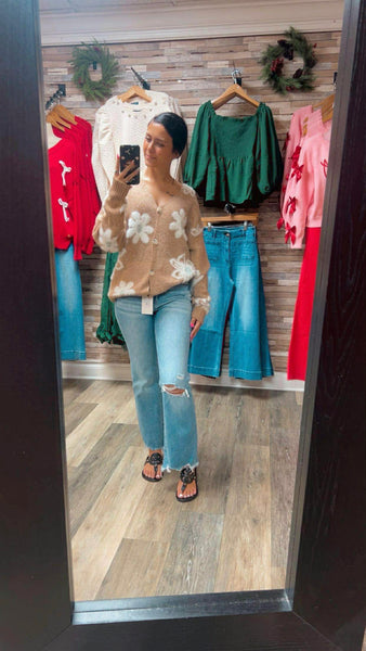 Modern Blooms Sweater