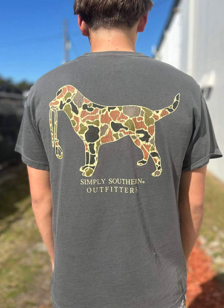 Camo Dog Graphic Tee