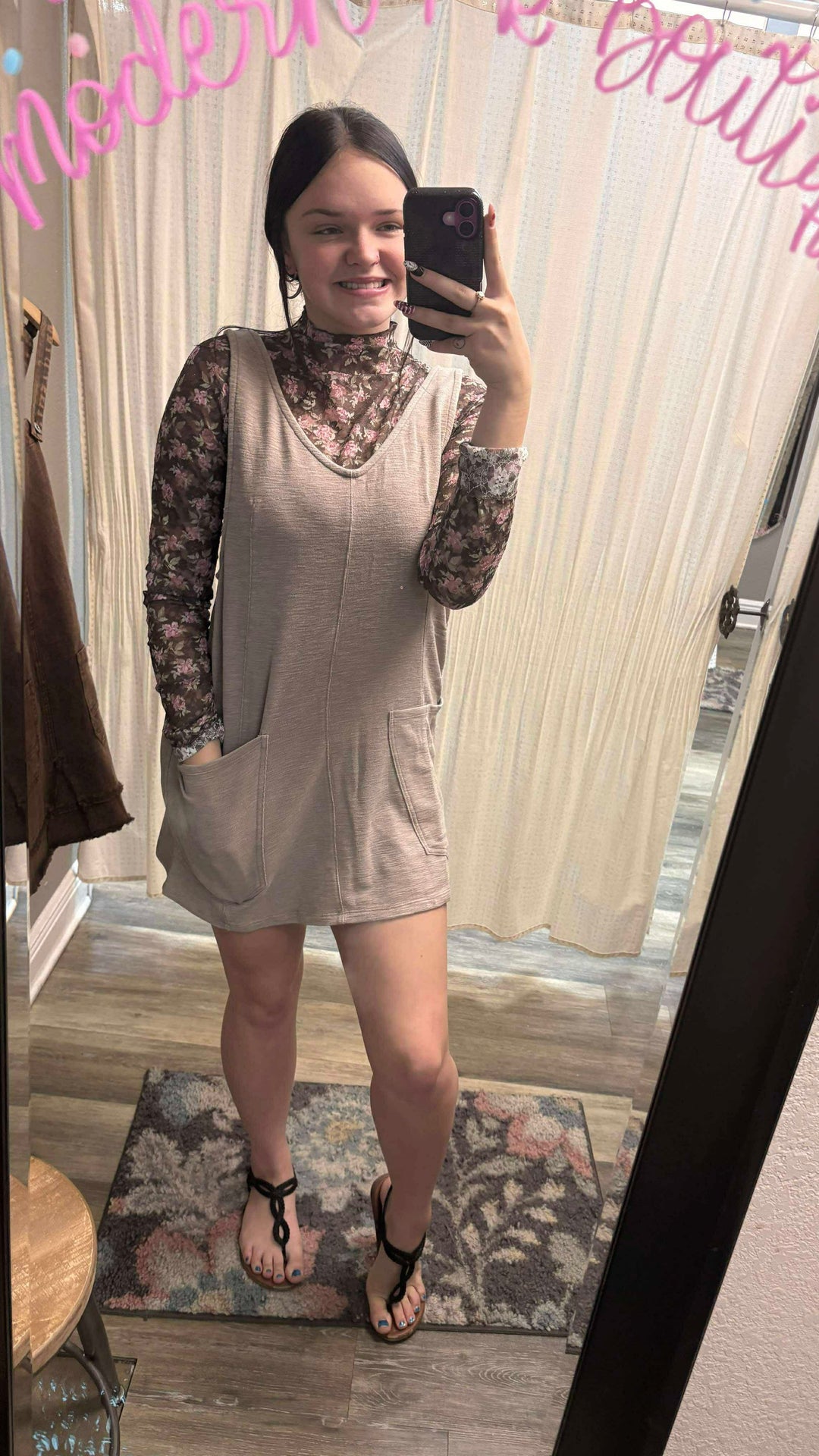 Zenana Mocha Jumper