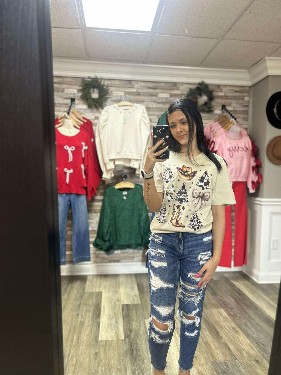 Modern ME Country Christmas Graphic Tee