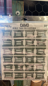 Books of the Bible Sticker Tabs - Camo