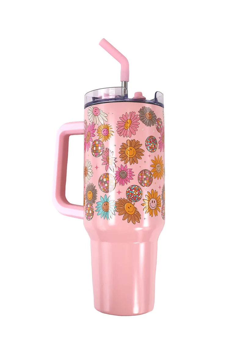Simply Southern Tumbler 40oz -Disco Floral