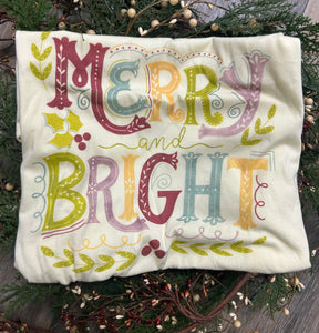 Merry & Bright Graphic T-shirt