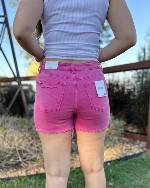 Pink Poppy Shorts