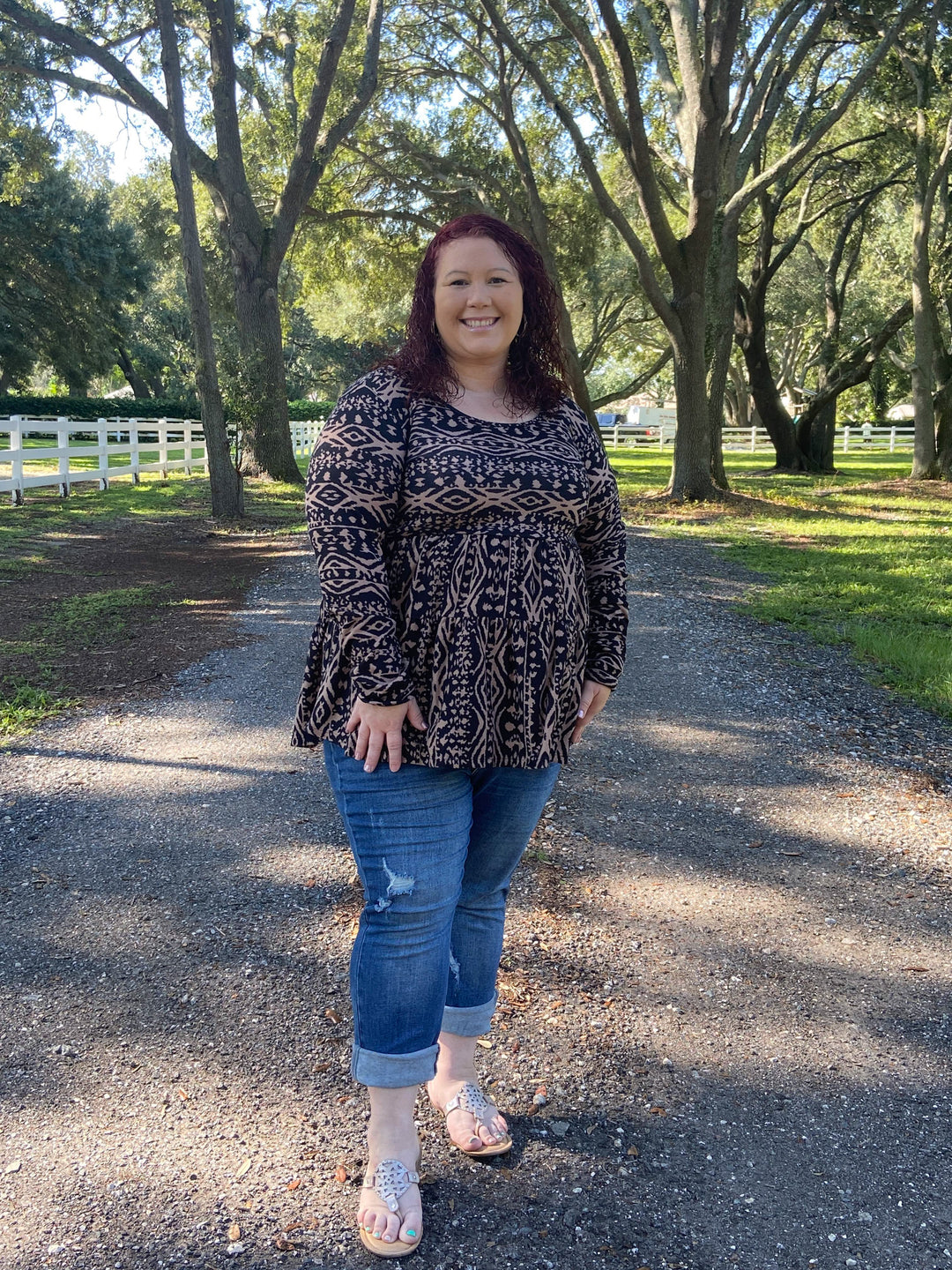 Athena Aztec Top