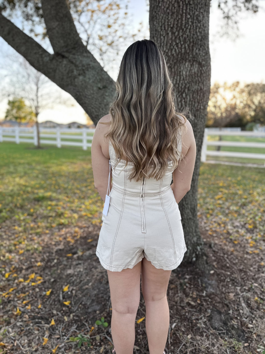 Sandy Shores Shorts Romper