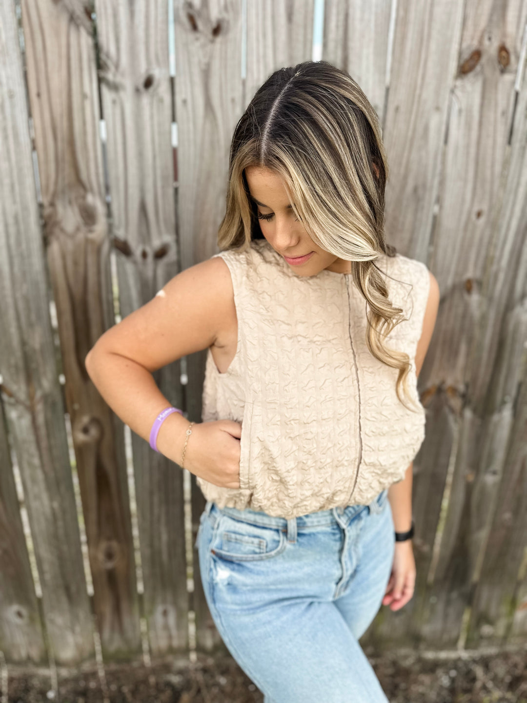 TAUPE VEST