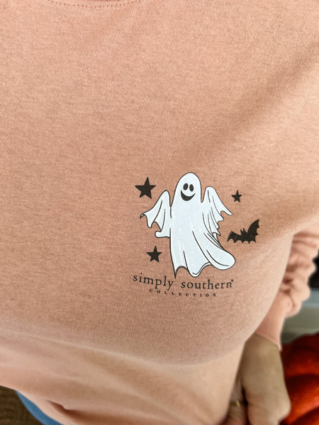 Spooky Vibes Long Sleeve Graphic T-shirt