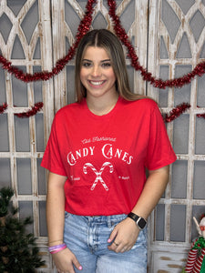 Candy Cane Graphic T-Shirt