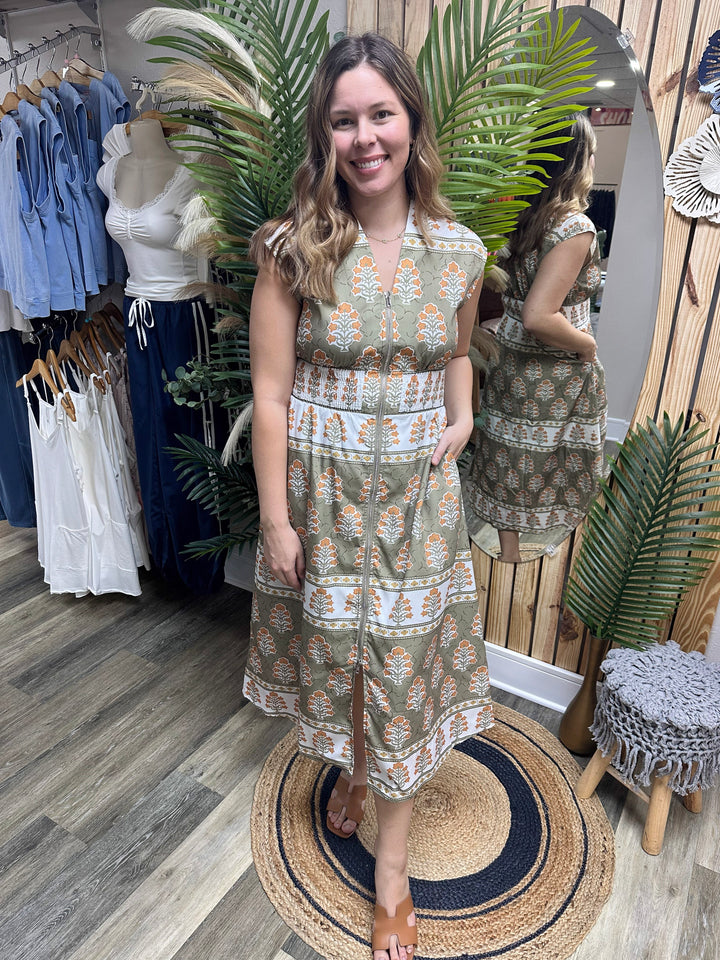 HARVEST BLOSSOMS DRESS