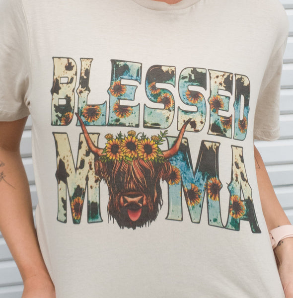 Blessed Mama Graphic Tee