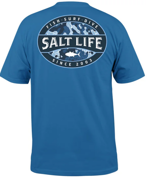 Atlas Badge Mens Short Sleeve Tee - Salt Life