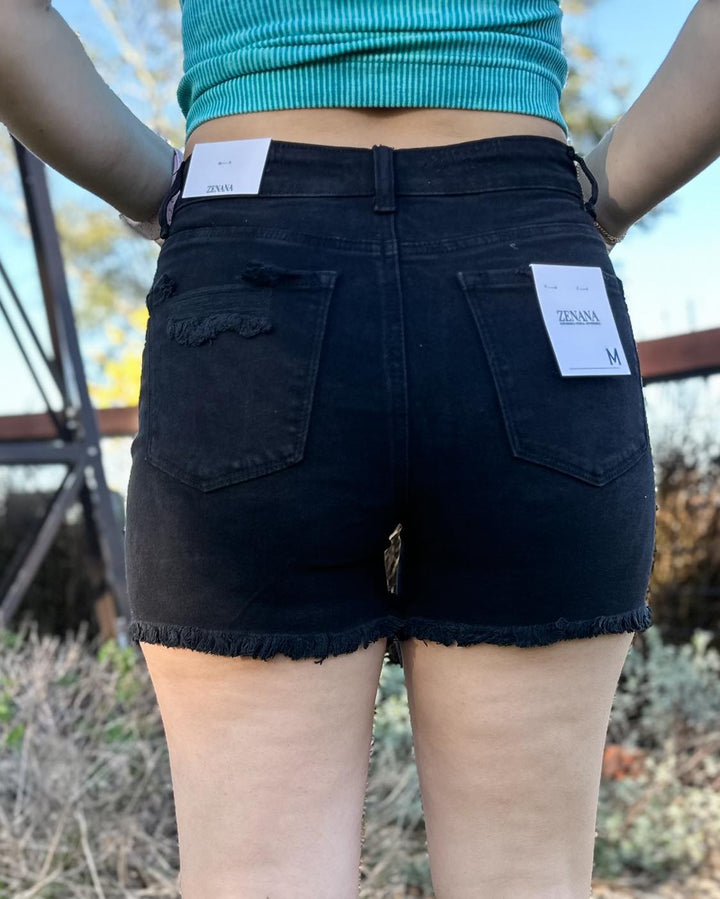 Bella-Rose Black Shorts